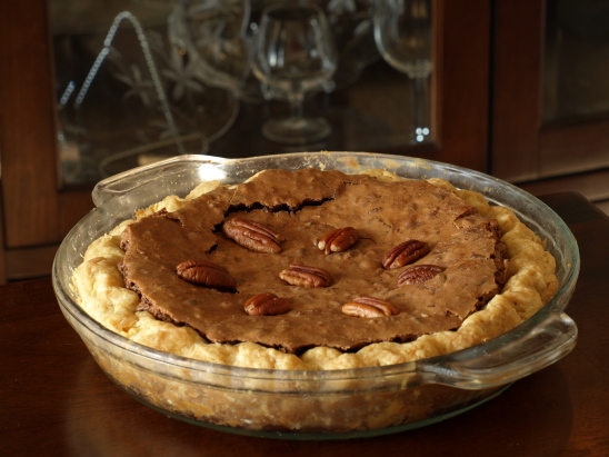 Chocolate Pecan Chess Pie Photo of Chocolate Pecan Chess Pie